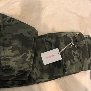 Good American Camo Good Waist Pants